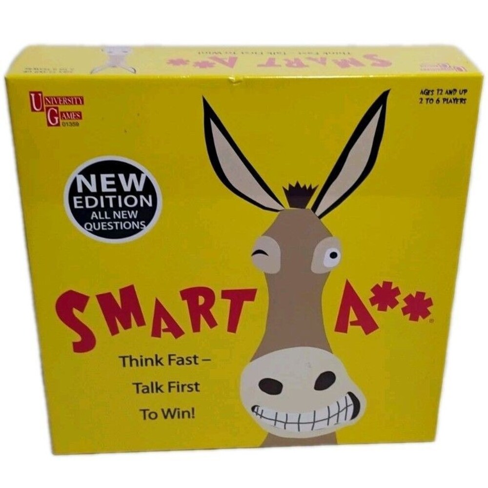 Smart A** Board Game NEW Sealed Box Age 12-Adult